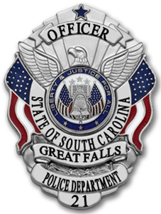 Great Falls Police Department Officer Badge